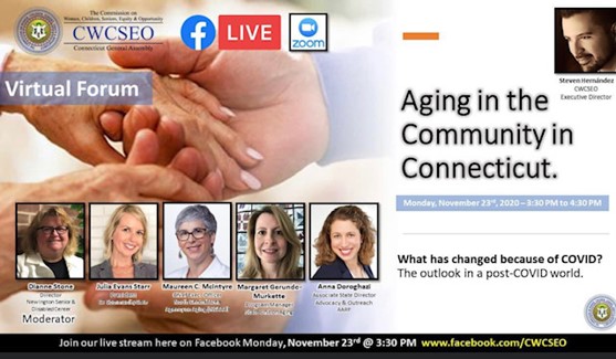 Aging in the community in Connecticut - What has changed because of COVID?