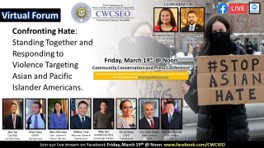 Confronting Hate: Standing Together and Responding to Violence Targeting Asian and Pacific Islander Americans