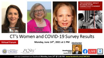 PCSW Findings on Economic Impact of COVID-19 on CT's Women