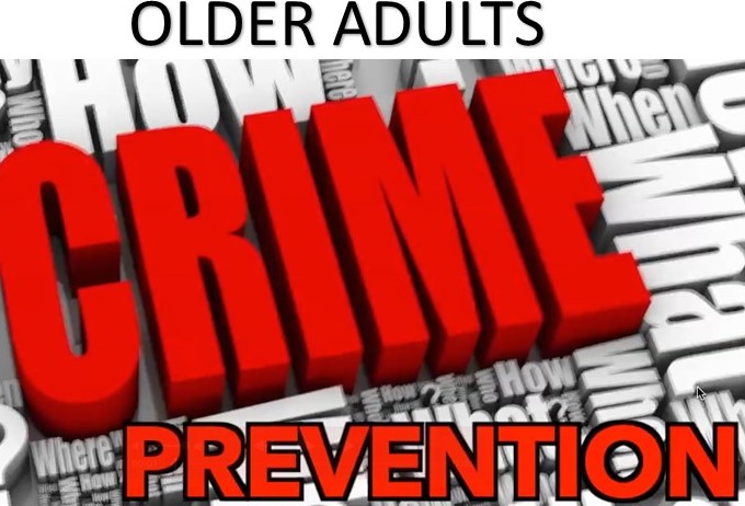 Senior Center Crime Prevention Education Workshop