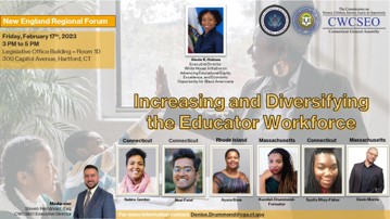 Increasing & Diversifying the Educator Workforce Panel Discussion Part 1. Feb. 17, 2023